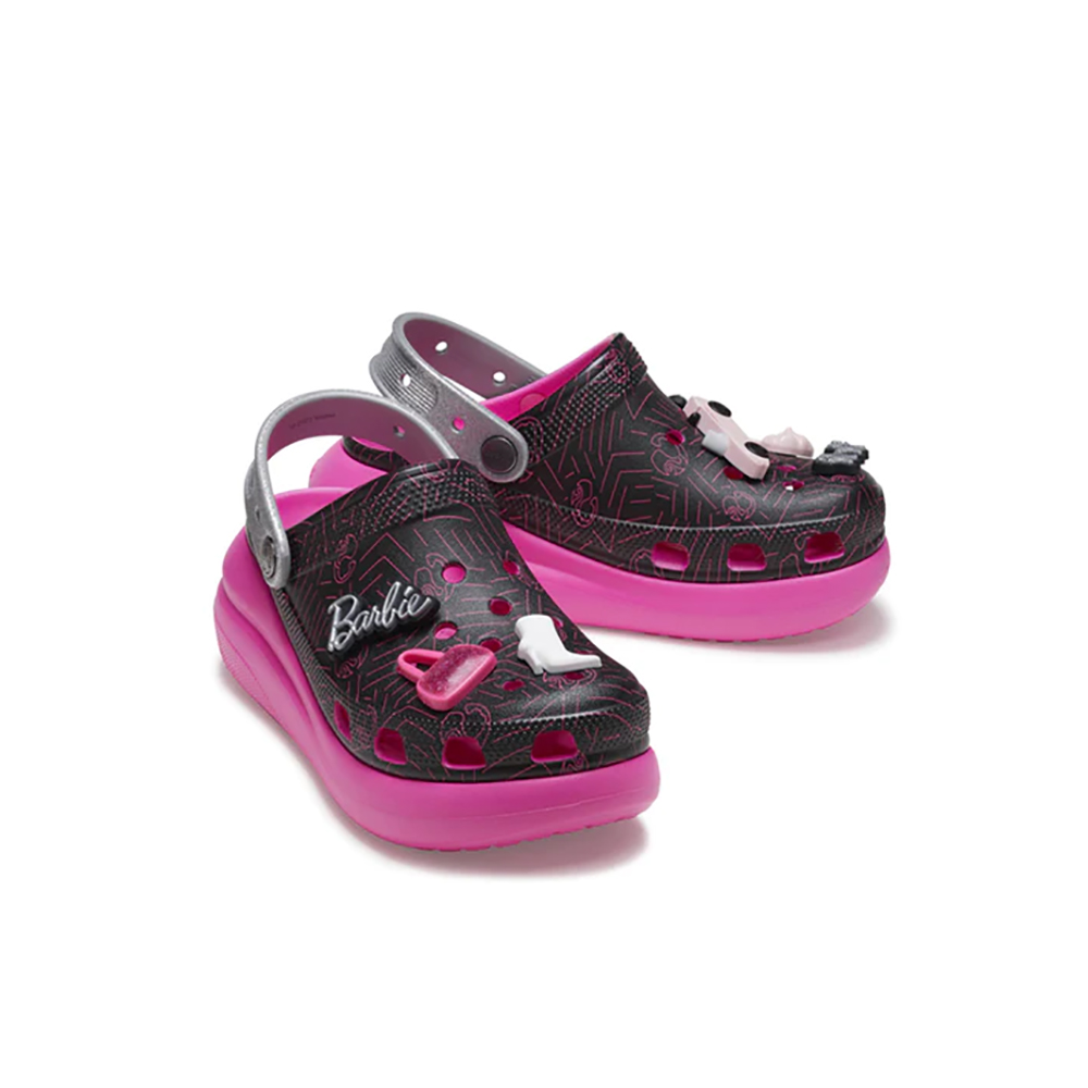 Crocs Crush Clog Barbie Black Pink