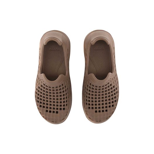Scenario lattice-pattern rubber sandals