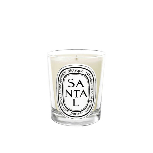 Santal scented candle