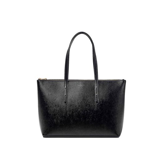 Regent logo-embossed leather tote bag