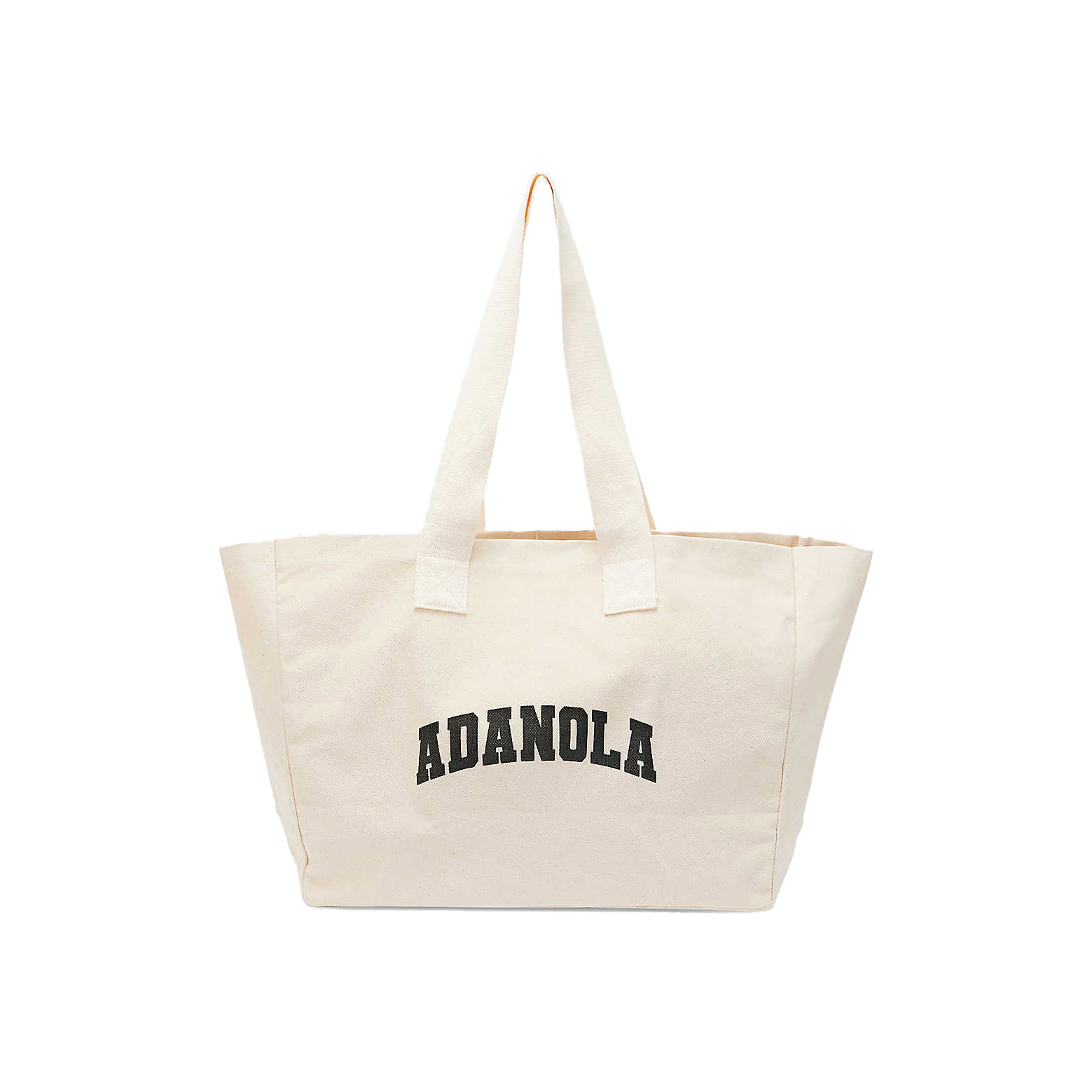 Varsity cotton-canvas tote bag