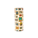 Seletti Wears Toiletpaper Frames cylindrical glass vase 50cm