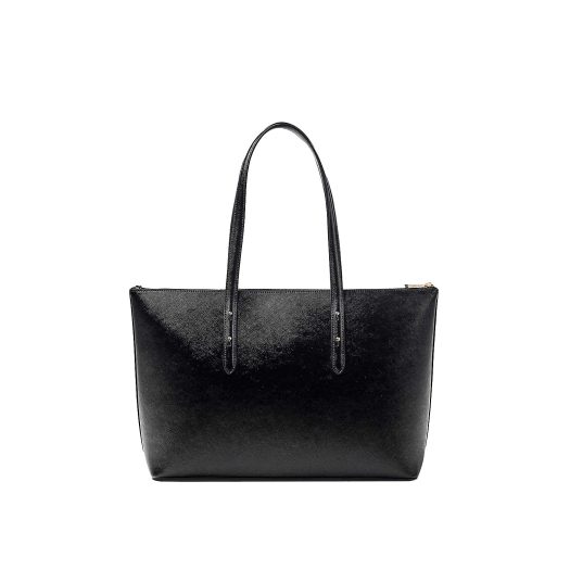 Regent logo-embossed leather tote bag