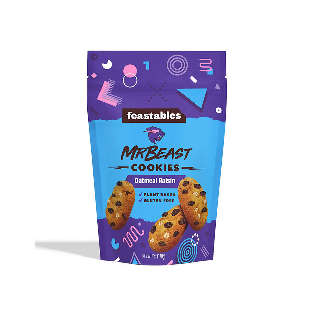 Feastables MrBeast Milk Chocolate Bar 2.1 oz 60g 1 Bar 