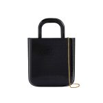 All Over logo-embossed leather tote bag