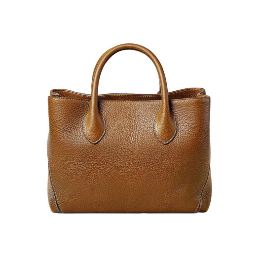 London medium leather tote bag