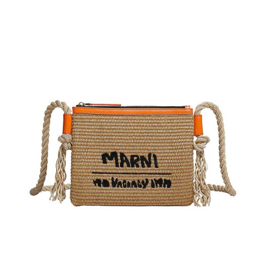 Marni x No Vacancy Inn Marcel cotton-blend tote bag