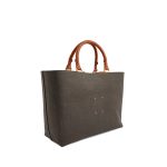 Marcie medium linen tote bag