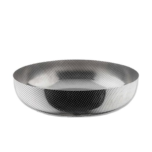 Extra Ordinary Texture perforated stainless-steel bowl 25cm