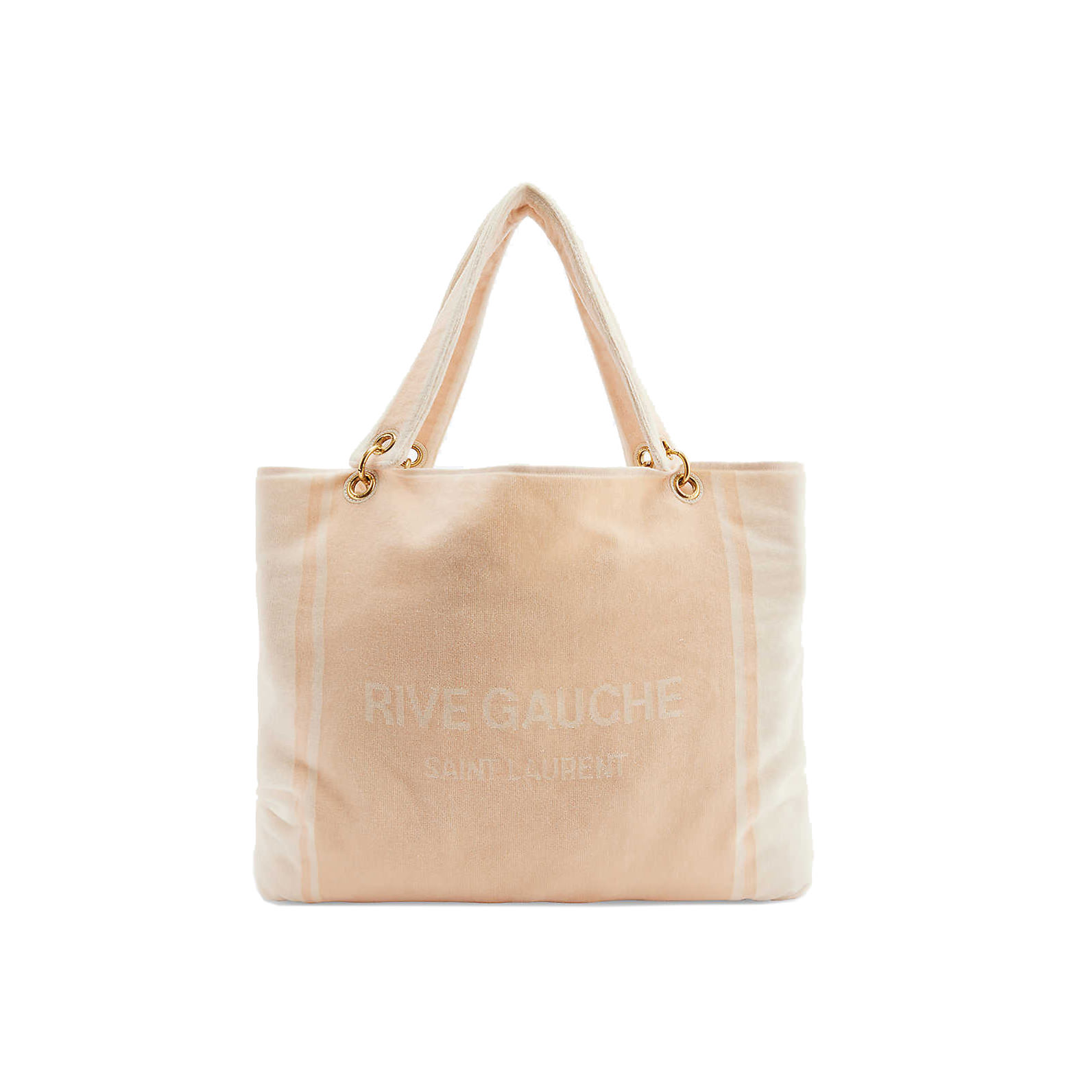 Rive Gauche cotton-towelling tote bag
