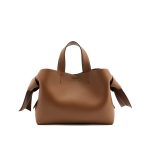 Musubi leather tote bag