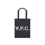 Laure brand-print denim tote bag