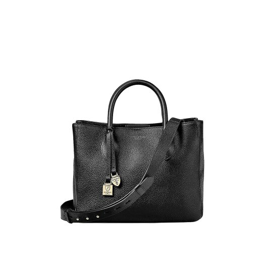 London small leather tote bag