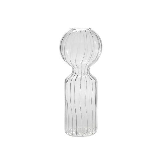 Iki Doll rounded borosilicate-glass vase 25cm