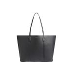 Perry triple-compartment leather tote