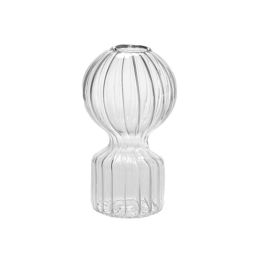 Iki Doll rounded borosilicate-glass vase 13.5cm