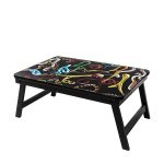 Seletti wears TOILETPAPER Snakes graphic-print wooden sofa tray 56cm x 38cm