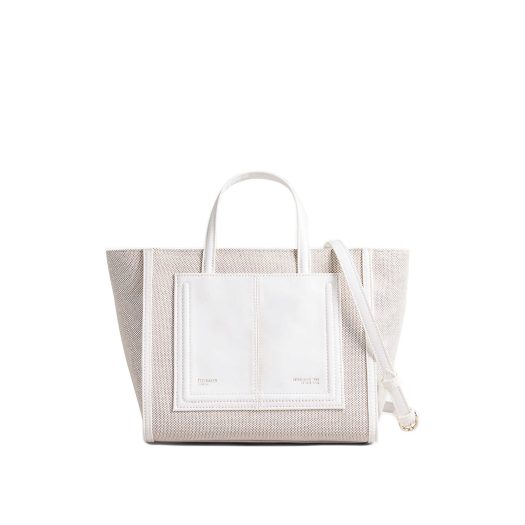 Aksanna cotton-blend shopper bag