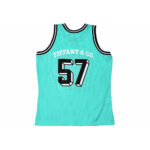 Tiffany & Co. x NBA x Mitchell & Ness Basketball Jersey Tiffany Blue/Black