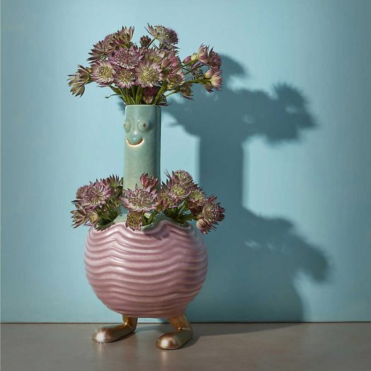 Carey earthenware vase 38cm