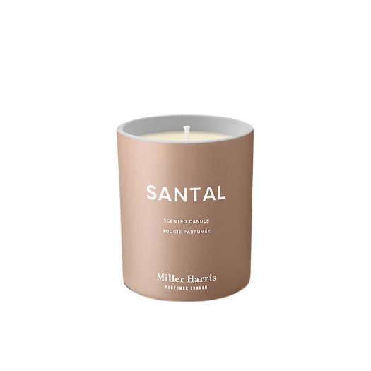 Santal natural wax scented candle 220g