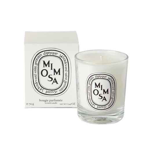Mimosa scented candle 70g