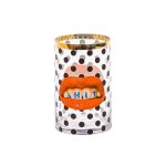 Seletti Wears Toiletpaper Sh*t Pois small cylindrical glass vase 14cm