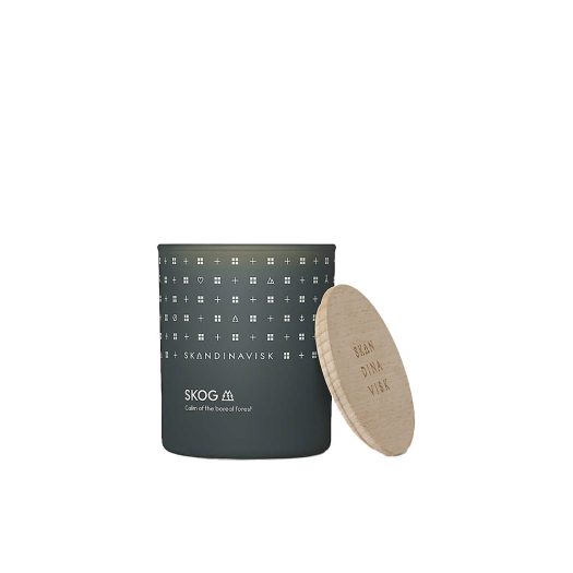 SKOG scented candle with lid 200g