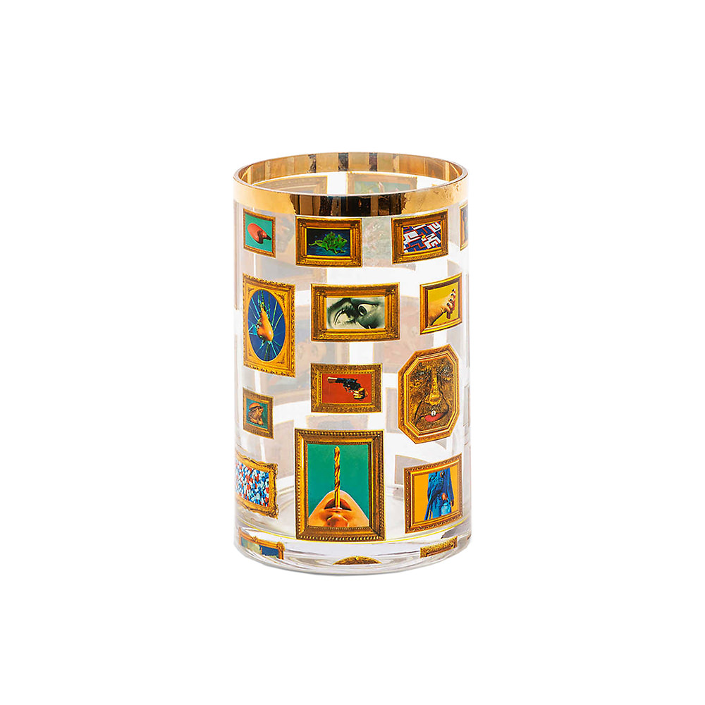 Seletti wears TOILETPAPER small Frames glass vase 14cmSeletti wears