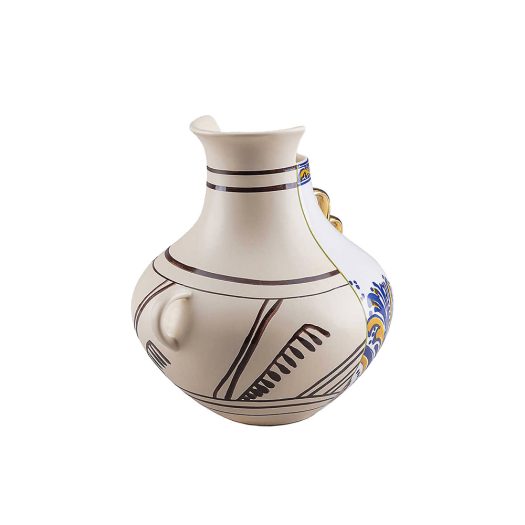 Hybrid Nazka abstract-pattern bone-china porcelain vase