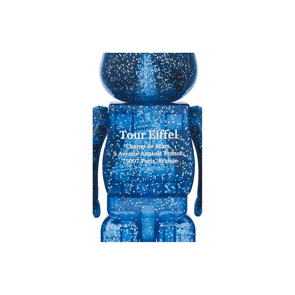 Bearbrick Eiffel Tower Sparkling 100% & 400% Set