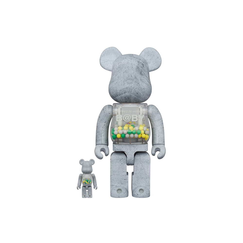 Bearbrick My First BaBy “Concrete” 100% & 400% Set