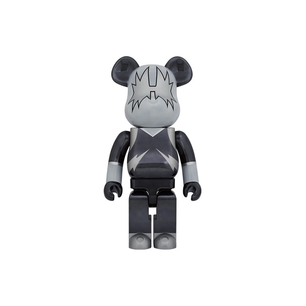 Bearbrick x KISS The Spaceman 1000% Chrome Ver.