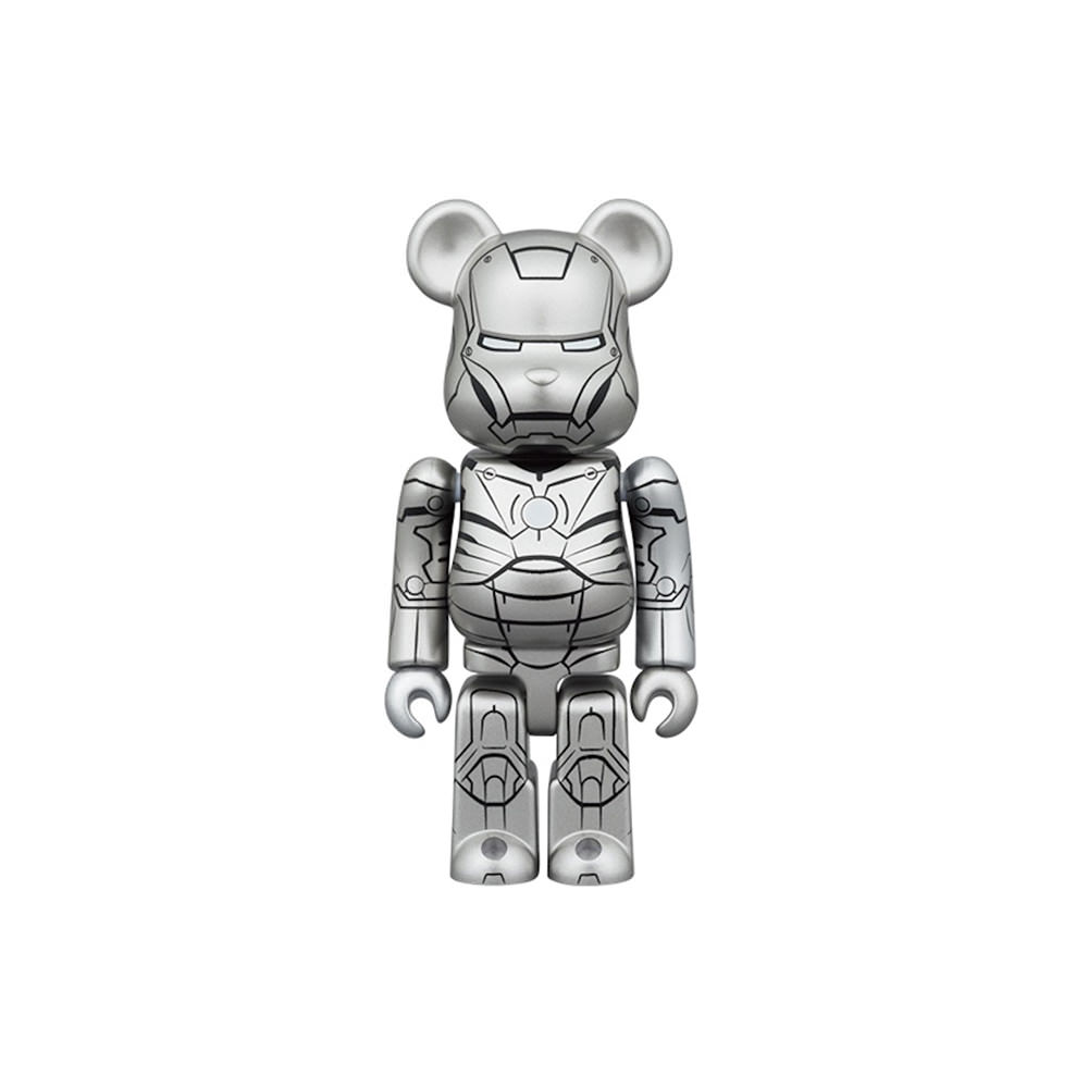 Bearbrick x Marvel The Infinity Saga Iron Man Mark II 100% & 400 ...