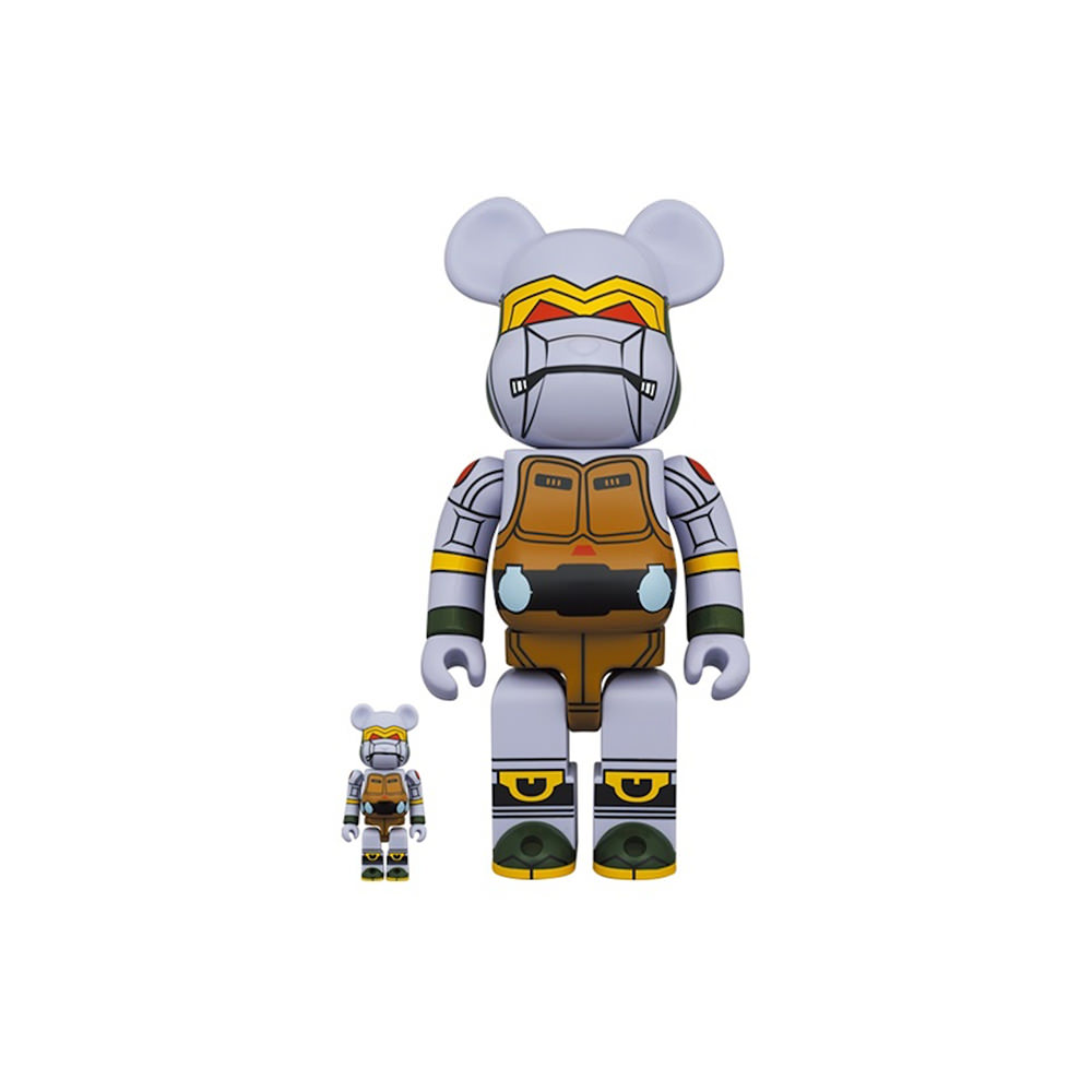 Bearbrick x Teenage Mutant Ninja Turtles Metalhead 100% & 400% Set