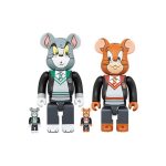 Bearbrick x Tom and Jerry in Hogwarts House Robes 100% & 400% 4-Pc Set