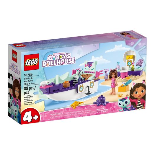 LEGO Gabby's Dollhouse Gabby & MerCat's Ship & Spa Set 10786