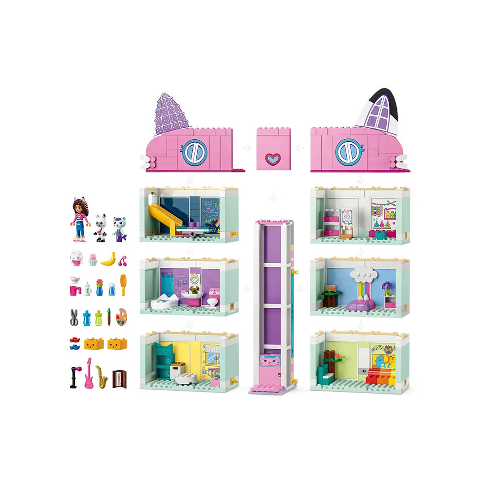 LEGO Gabby's Dollhouse Set 10788LEGO Gabby's Dollhouse Set 10788 - OFour