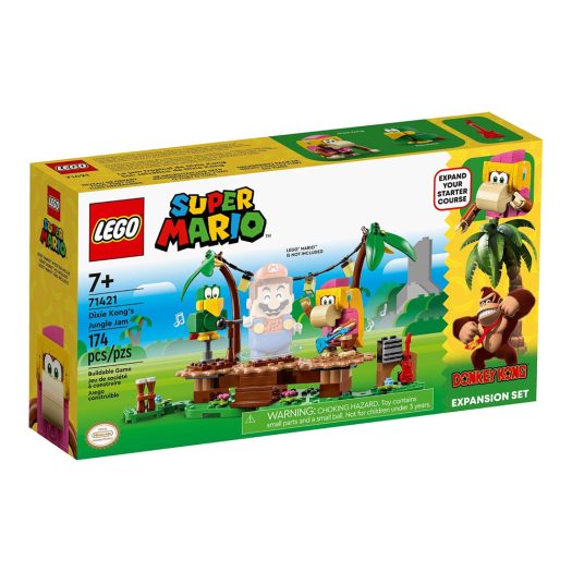 LEGO Super Mario Dixie Kong's Jungle Jam Donkey Kong Expansion Set 71421