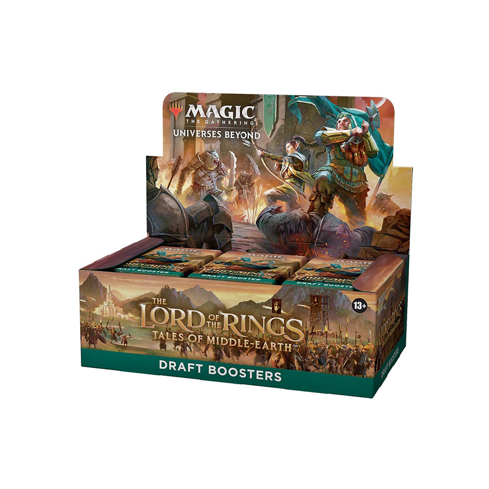 Magic: The Gathering TCG The Lord of The Rings Tales of Middle-Earth Draft Booster Box