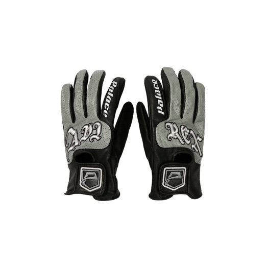 Palace Avirex Leather Gloves Black