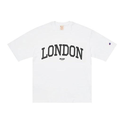 Palace Champion London Shop T-shirt White