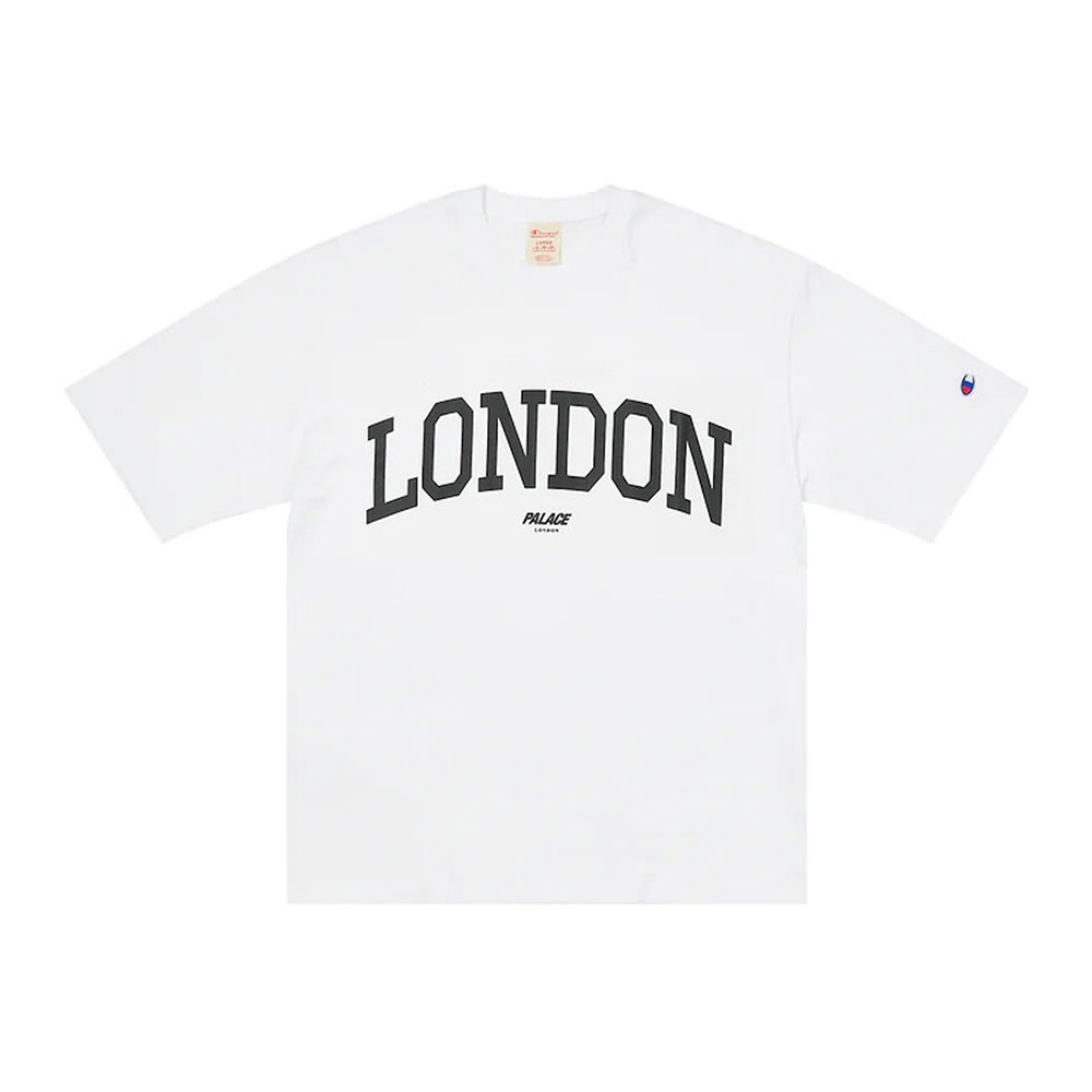 Palace Champion London Shop T-shirt White