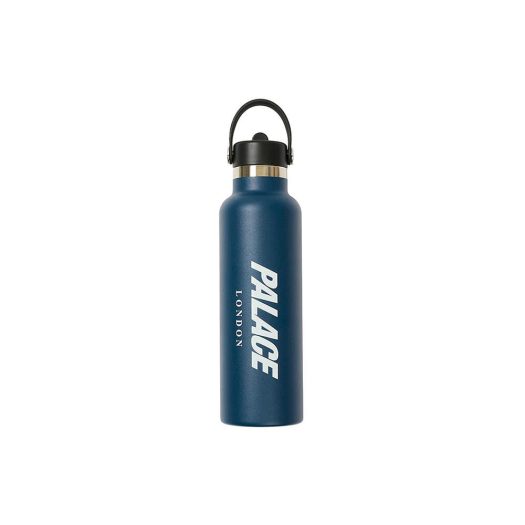 Palace Hydro Flask 21 Oz Standard Mouth With Flex Straw Cap Navy
