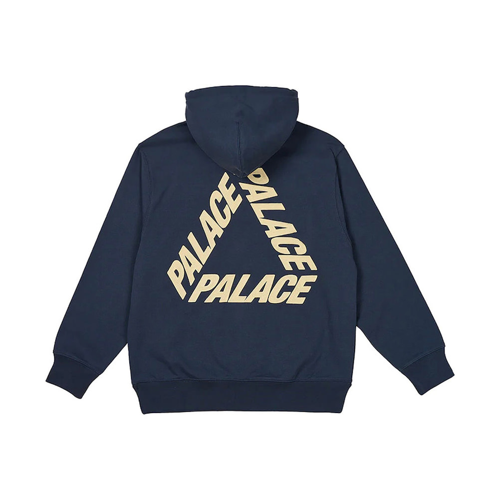 Palace discount navy hoodie