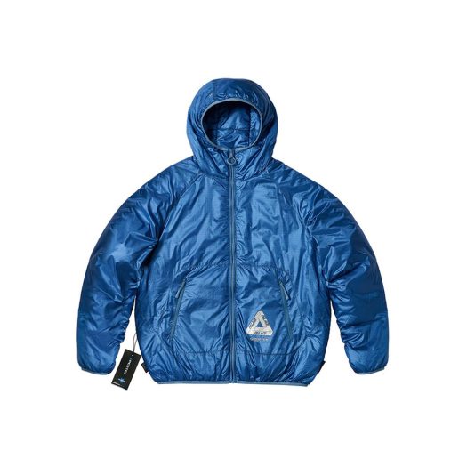Palace Pertex Quilted Jacket Blue