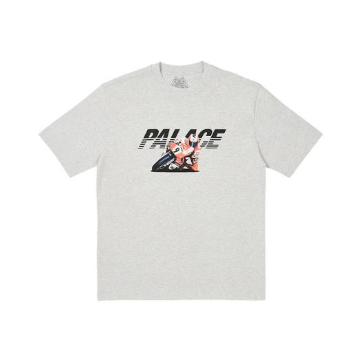 Palace Skurrt T-Shirt Grey Marl