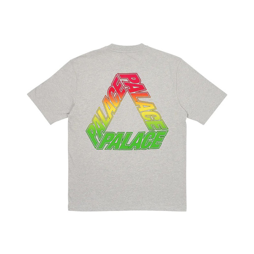 Palace Spectrum P3 T-Shirt Grey MarlPalace Spectrum P3 T