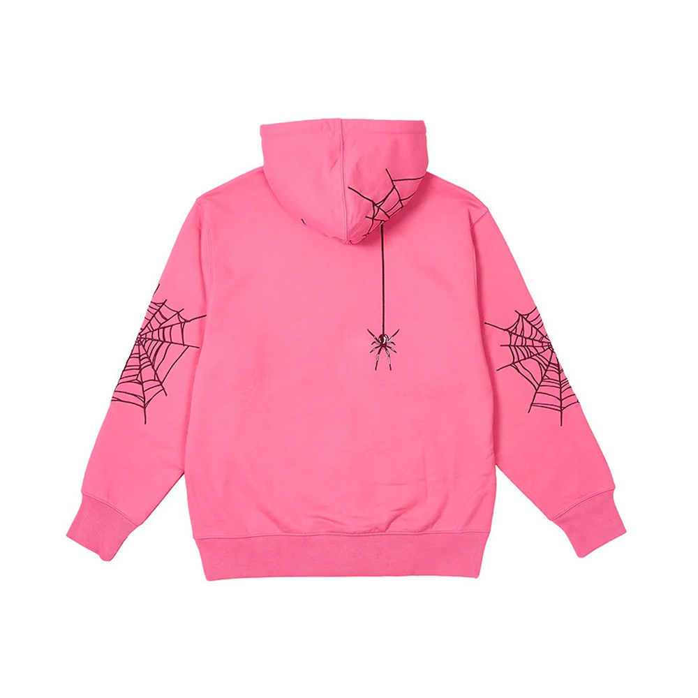 Palace Spider Zip Hood Shock PinkPalace Spider Zip Hood Shock Pink 