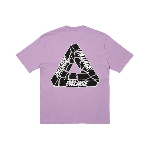 Palace Tri-Ripped T-Shirt Light Purple